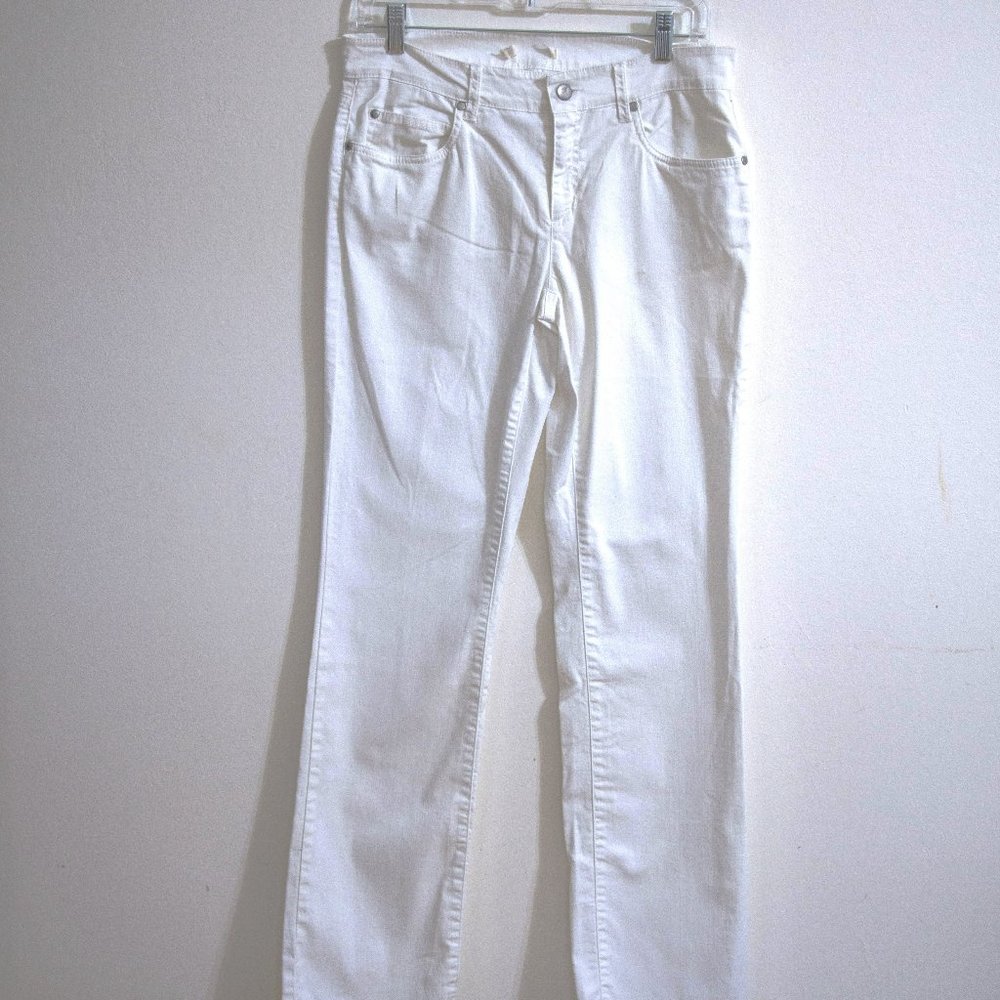 Eileen Fisher White Jeans   Size 4